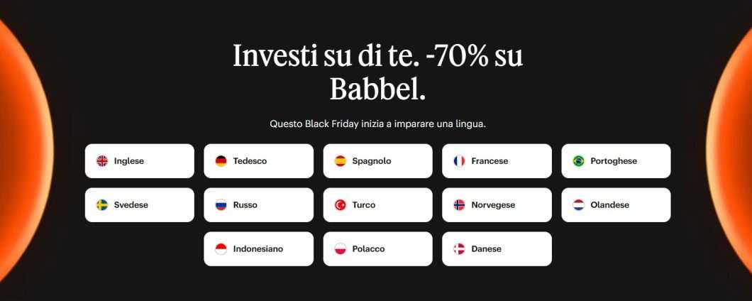 Babbel Black Friday 2024