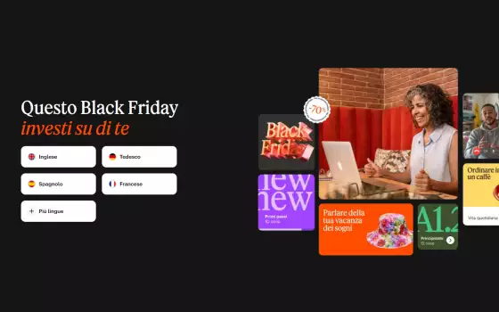 Black Friday 2024: risparmia sui corsi di lingua online con le offerte di Babbel