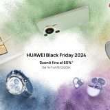 Black Friday Huawei: sconti speciali fino al 60% con extra del 12% su articoli selezionati!