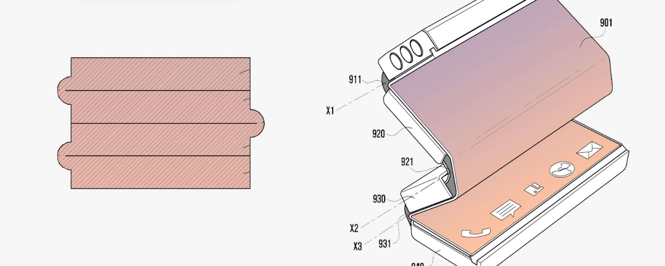 Samsung: batteria pieghevole per dispositivi tri-fold