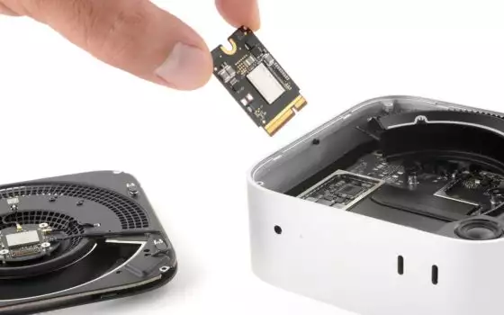 Apple Mac mini (2024): SSD aggiornabile