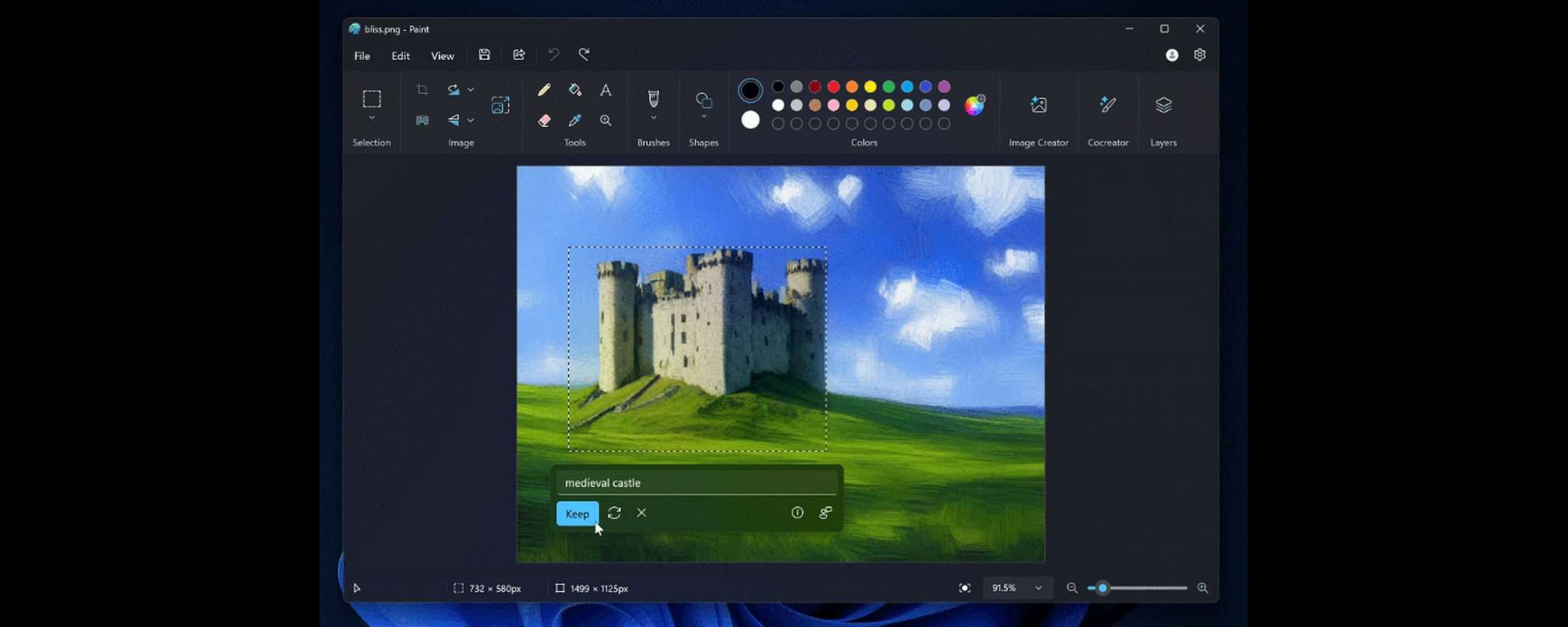 Windows 11: nuove funzionalità AI per Paint