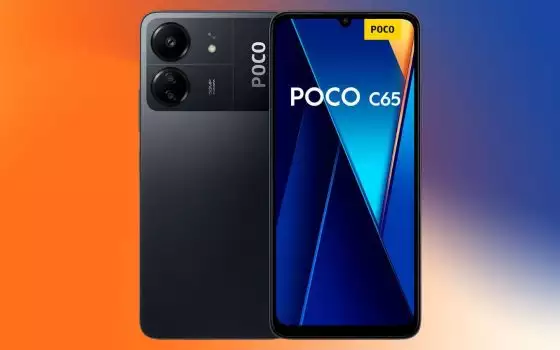 POCO C65: smartphone 8+256GB con tripla camera 50MP a 109,90 euro (Black Friday Amazon)