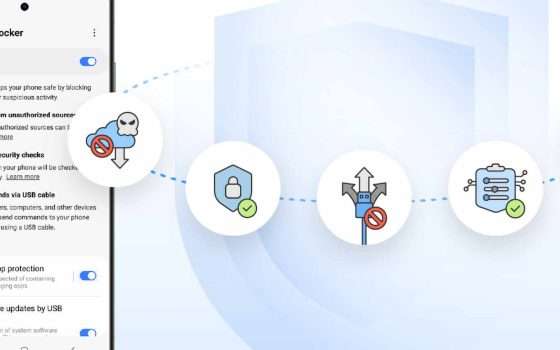 Samsung One UI 7 aggiorna la sicurezza di Blocco Automatico