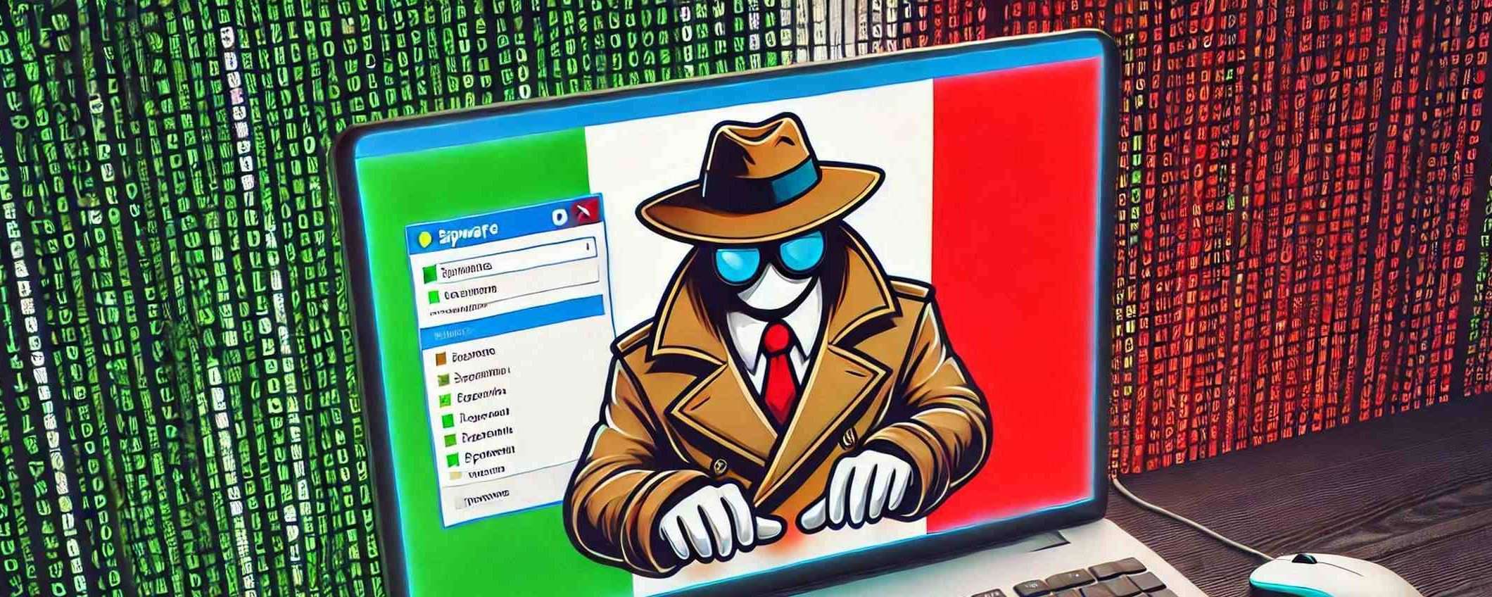 Italia leader mondiale di spyware economici