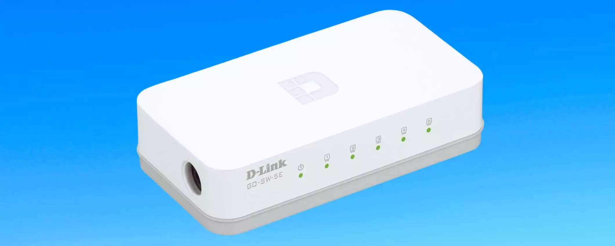 Switch Ethernet D-Link da 5 porte RJ45 a soli 4,49 euro: sconto Black Friday (-44%)