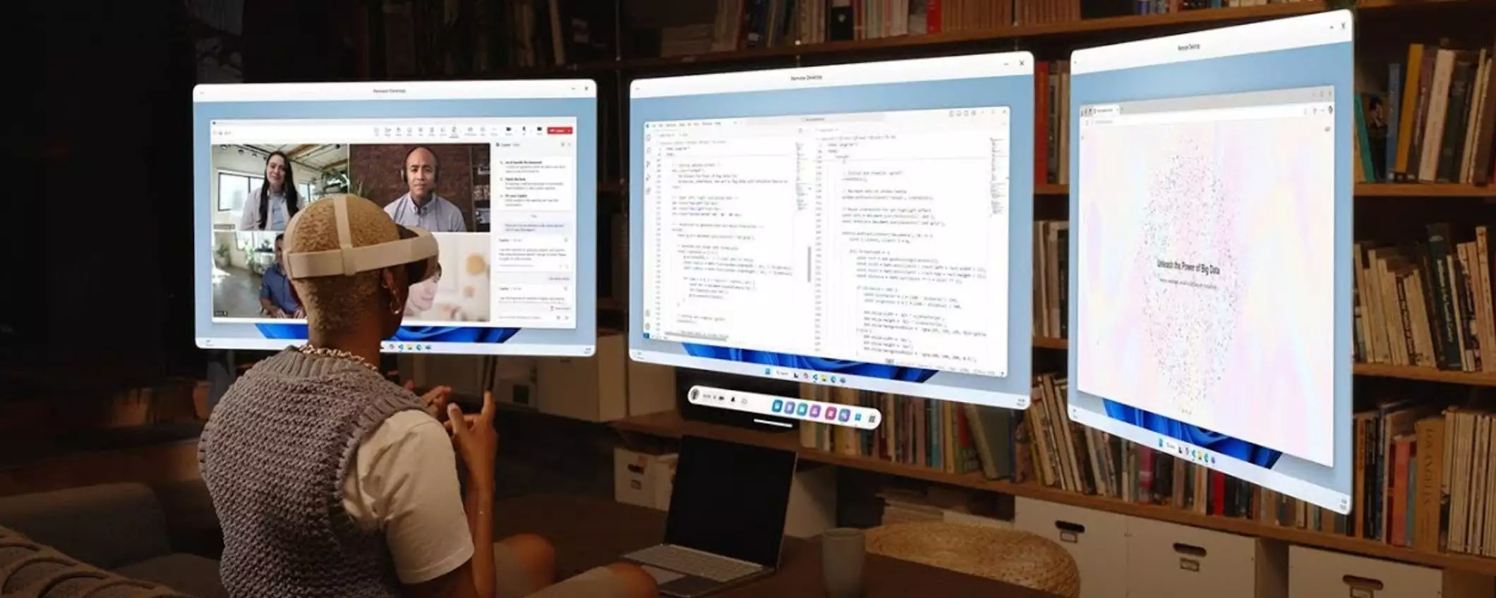 Windows 11 arriva sui visori Meta Quest per la produttività