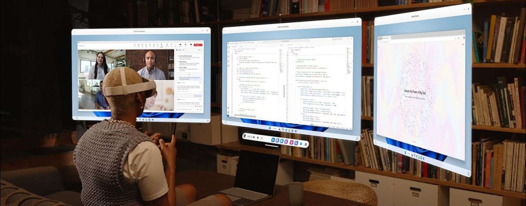 Windows 11 arriva sui visori Meta Quest per la produttività