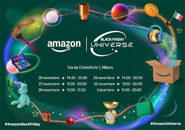 Le date di apertura del Black Friday Universe di Amazon