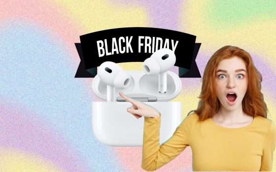 Gli Apple AirPods Pro 2 sono (quasi) in regalo al Black Friday Amazon