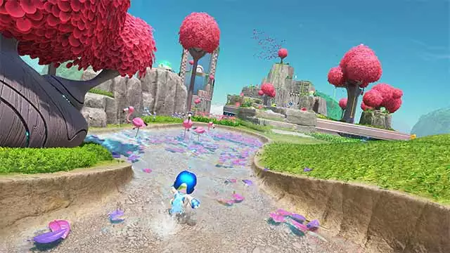 Uno screenshot dal gameplay di ASTRO BOT su PS5