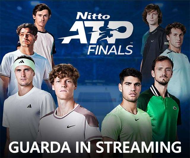 Guarda le ATP Finals in streaming