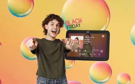 Black Friday Amazon: Echo Show 8 al prezzo più basso di sempre