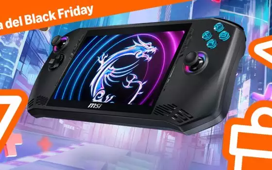 Black Friday, affare gaming: MSI Claw è al suo MINIMO STORICO