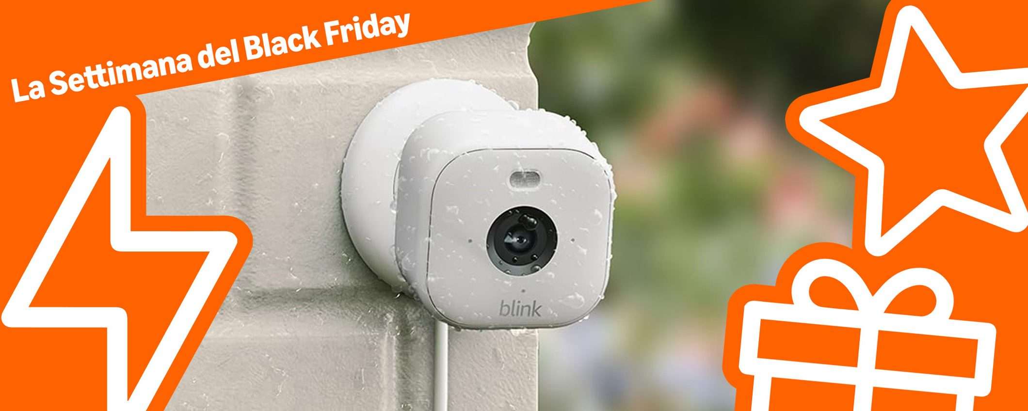 Black Friday: Blink Mini 2 per la sorveglianza indoor/outdoor a -50%