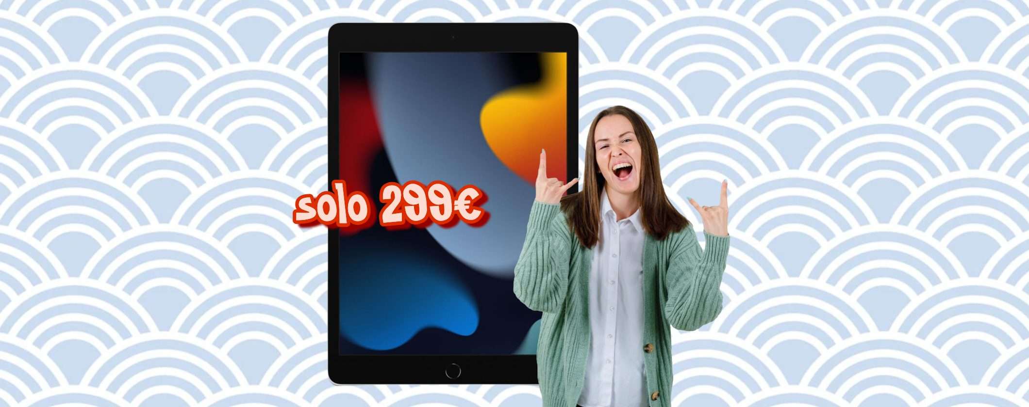 Bomba Amazon: Apple iPad 9 in offerta a soli 299€