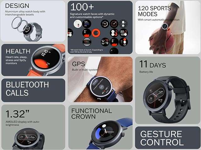 Le caratteristiche dello smartwatch CMF Watch Pro 2 di Nothing