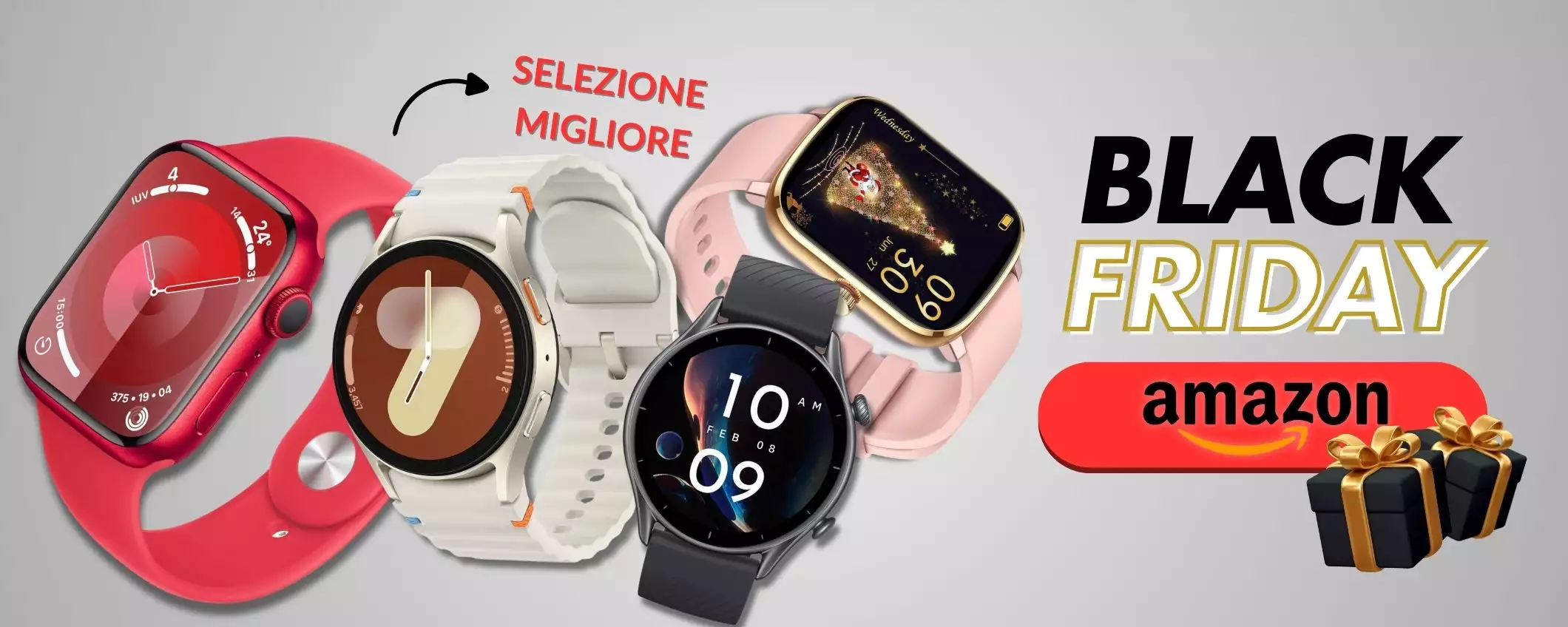 Black Friday Amazon 2024: i migliori smartwatch a prezzi stracciati