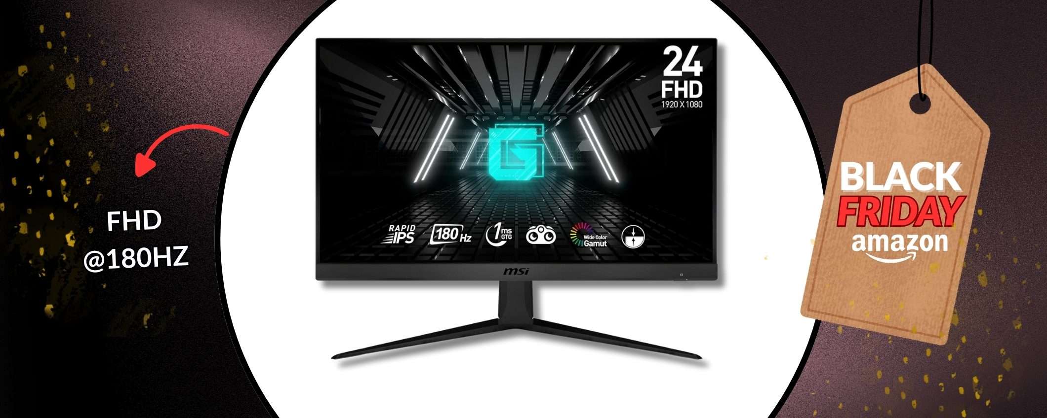 MSI G2412F, il monitor gaming da 23,8