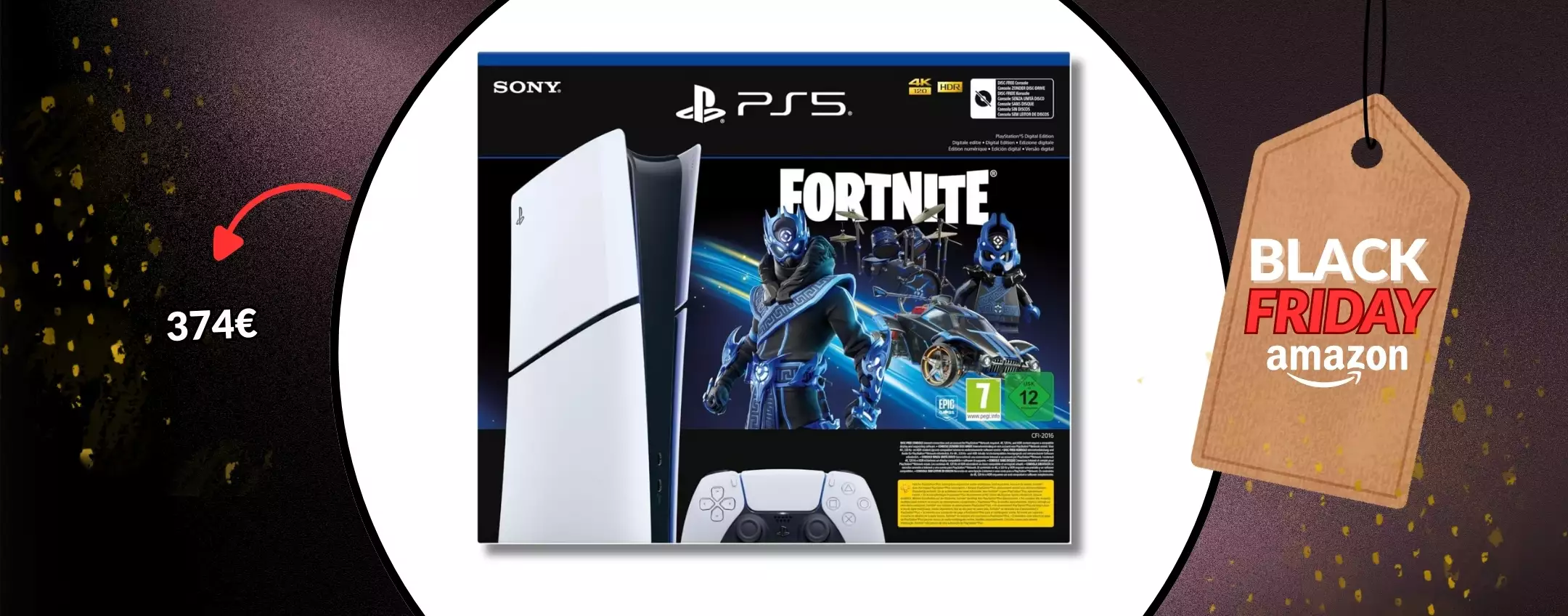 Bundle PS5 + Cobalt Star Fortnite