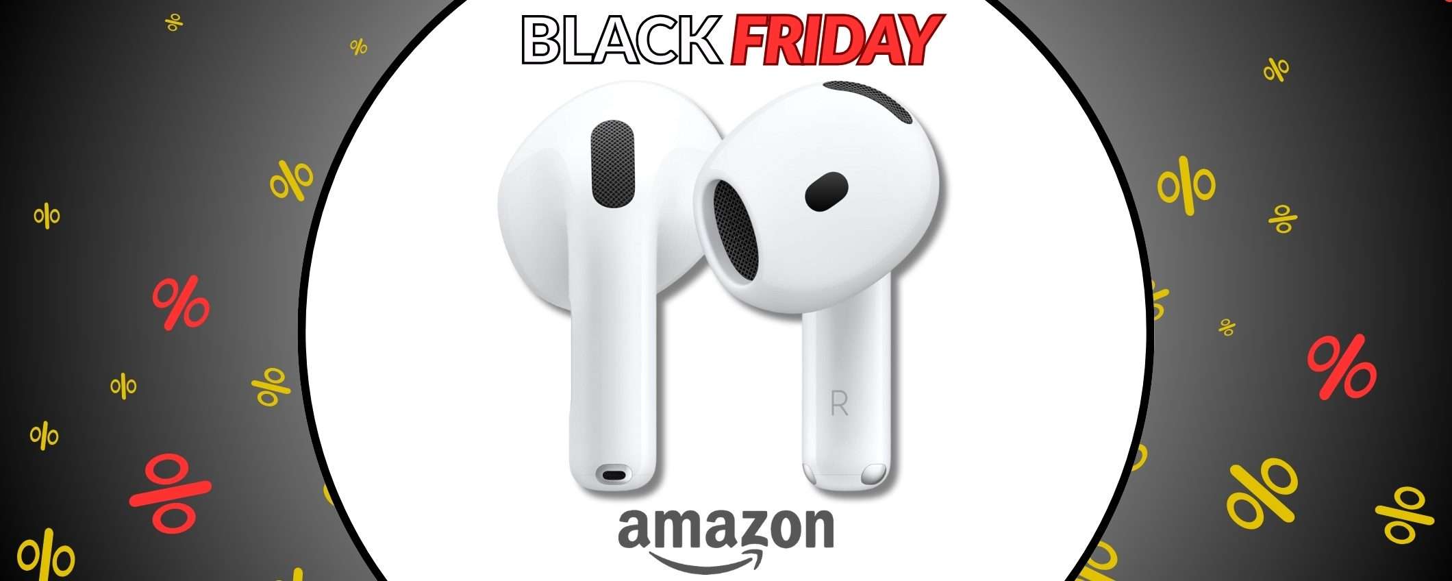 OCCASIONE Apple AirPods 4 ora in sconto: audio spaziale e non solo