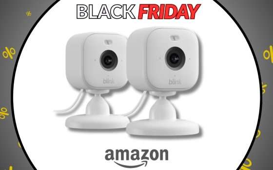 Blink Mini 2 raddoppia a soli 34€: due telecamere HD 4in1 in sconto