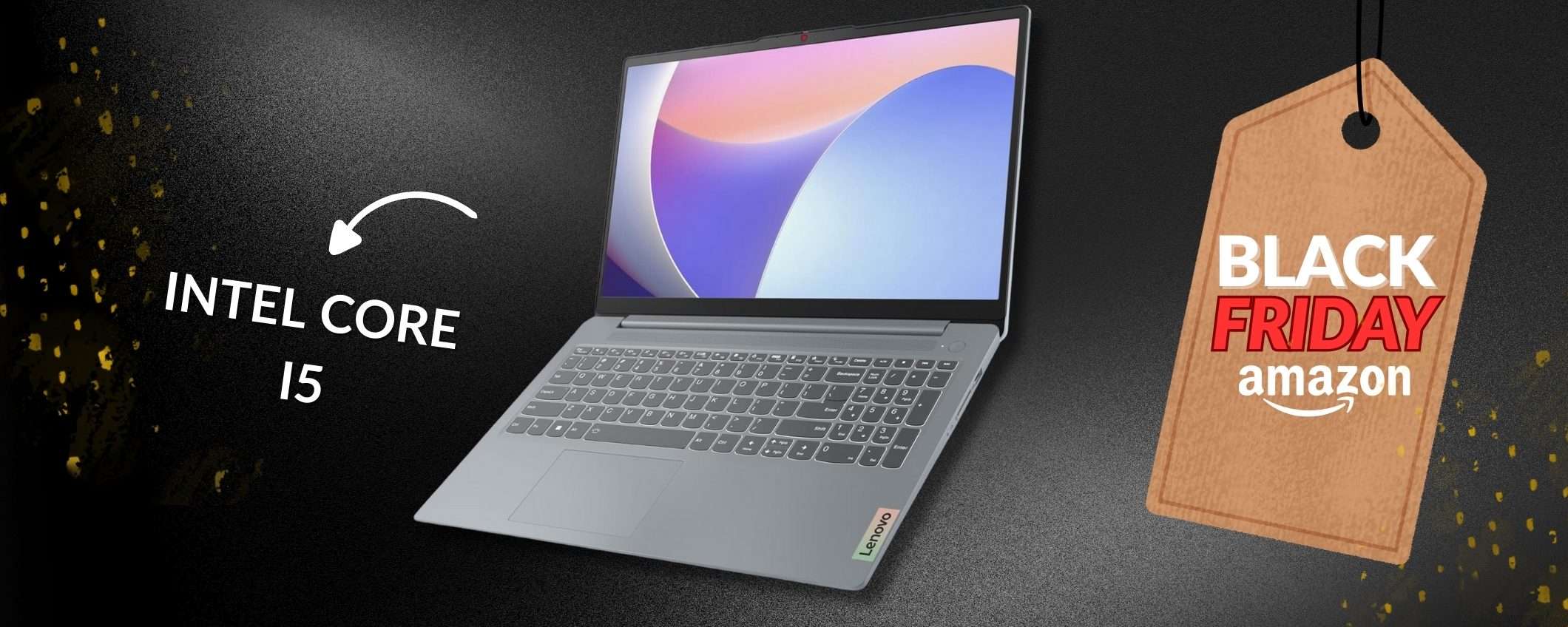 Con 500€ compri il notebook perfetto: Lenovo IdeaPad Slim 3 al Black Friday