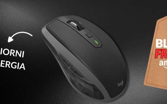 Logitech MX Anywhere 2S disintegra i cavi e il prezzo al Black Friday