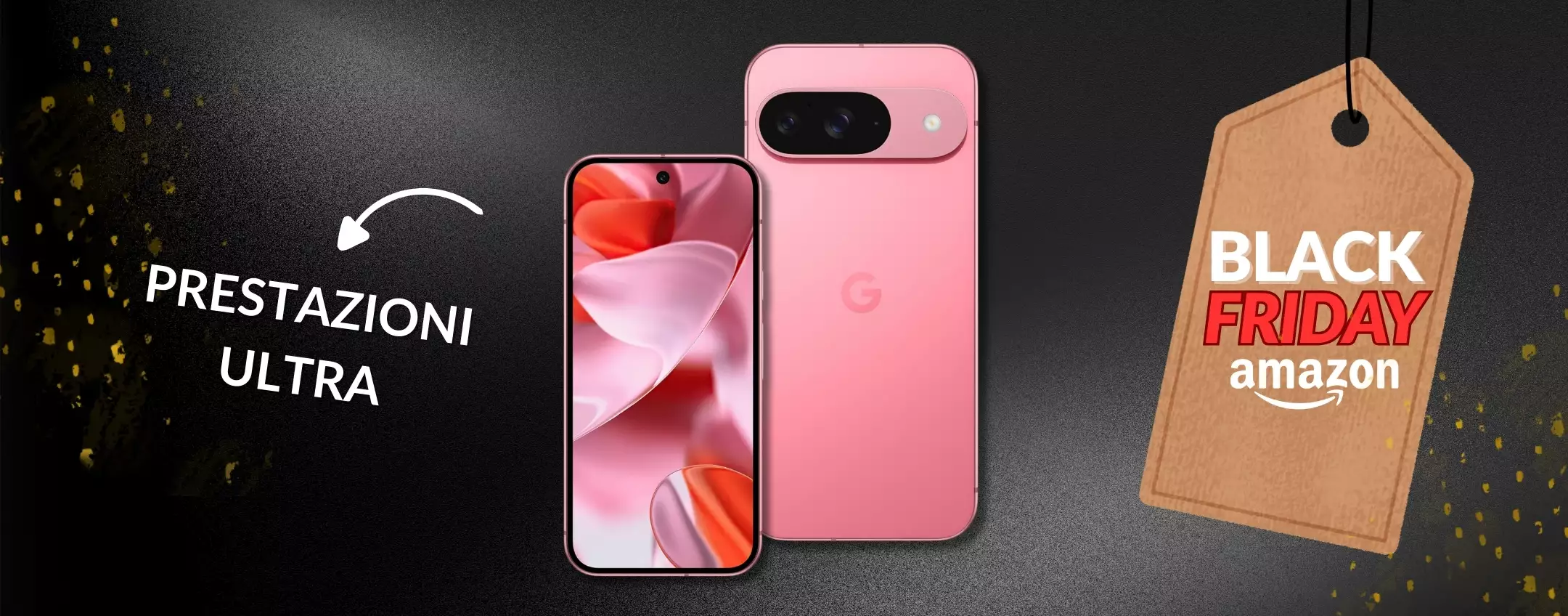 Google Pixel 9  lo smartphone del Black Friday 2024, disponibile in diverse colorazioni e in sconto in tutte le sue varianti.