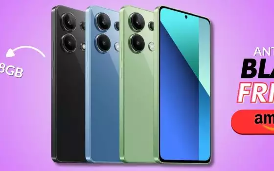 Xiaomi Redmi Note 13: sotto i 150€ è Best Buy, anticipo Black Friday