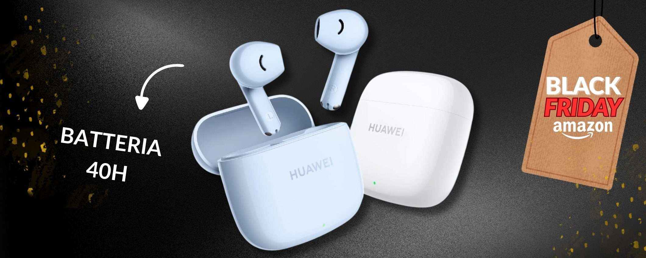 Huawei FreeBuds SE 2 con 32€ stupiscono user Android e iOS: su Amazon