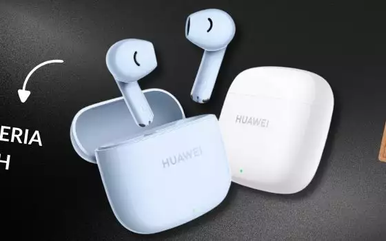 Huawei FreeBuds SE 2 con 32€ stupiscono user Android e iOS: su Amazon