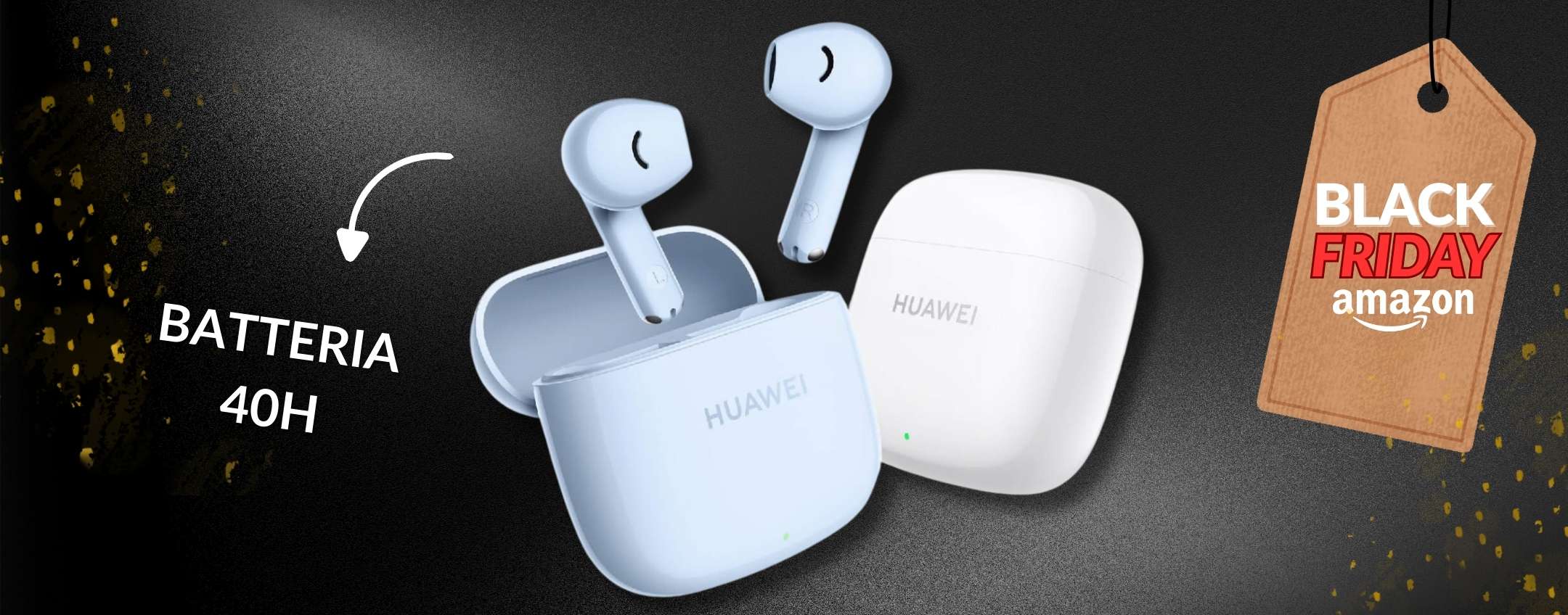 Huawei FreeBuds SE 2 con 32€ stupiscono user Android e iOS: su Amazon