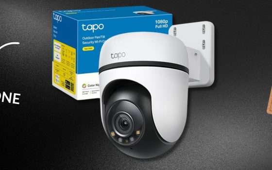 TAPO C500, basta solo lei per tenere casa sicura: telecamera FHD esterno