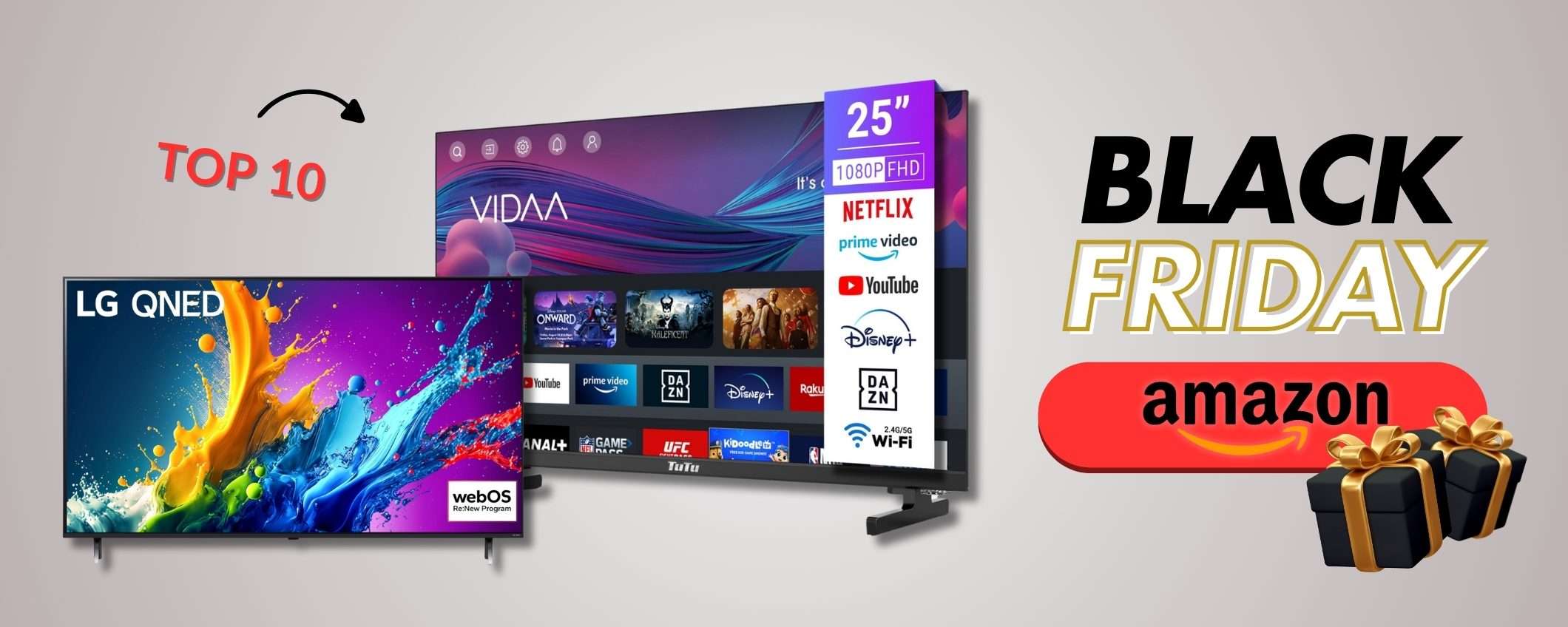 Black Friday Amazon 2024: le migliori SmartTV in offerta