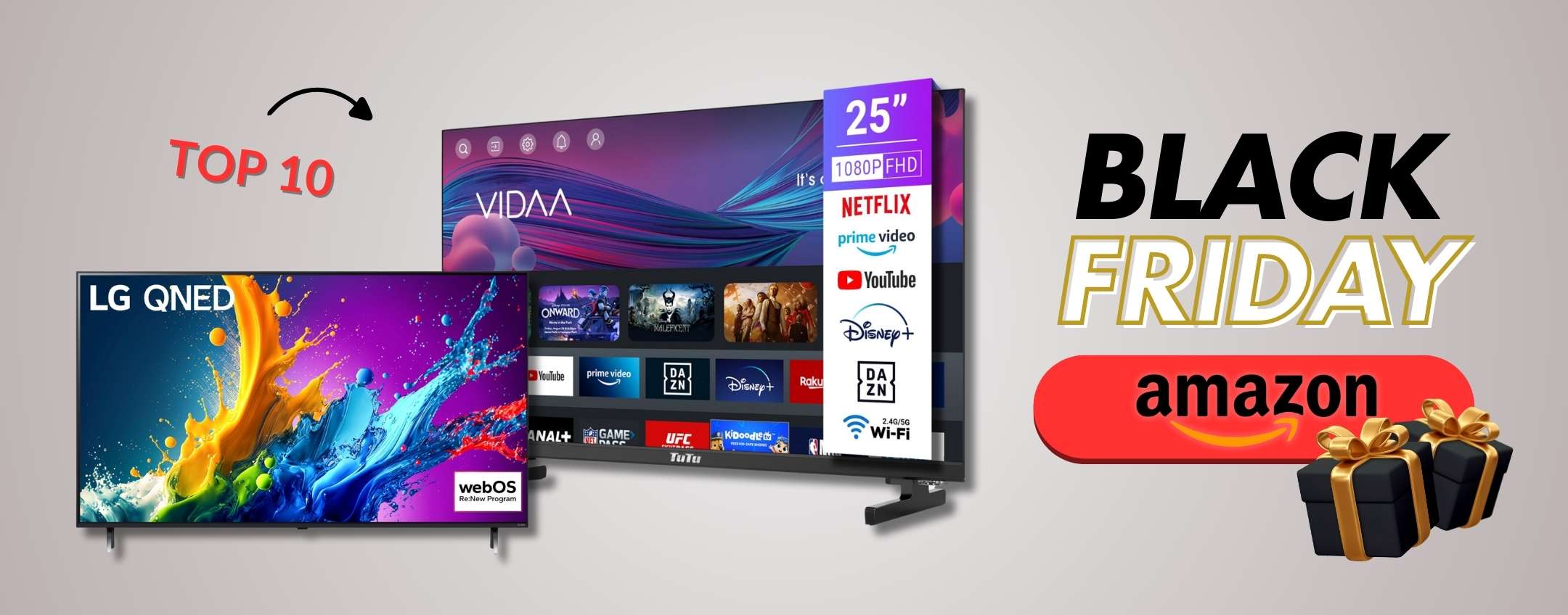 Black Friday Amazon 2024: le migliori SmartTV in offerta