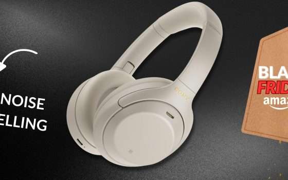 Sony WH-1000XM4 tra le migliori Over Ear del Black Friday: ANC e 30H