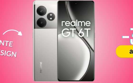 Budget medio? Realme GT 6T 5G è lo smartphone perfetto (in sconto)