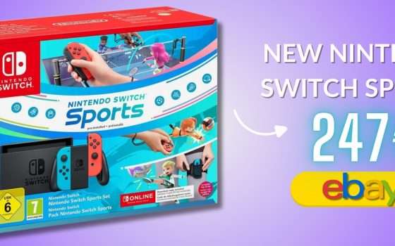 Nintendo Switch SPORTS: mettila sotto l'albero di Natale, il prezzo è TOP