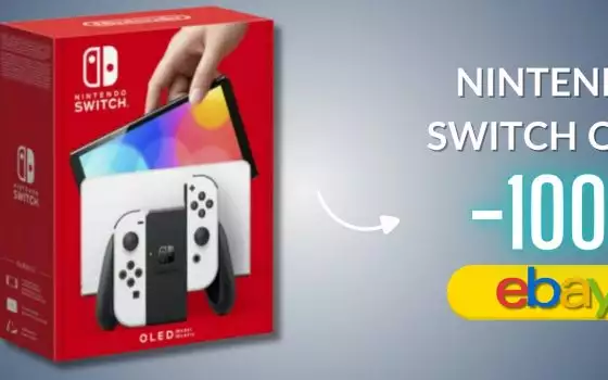 Nintendo Switch OLED brilla sotto l'albero di Natale a questo prezzo