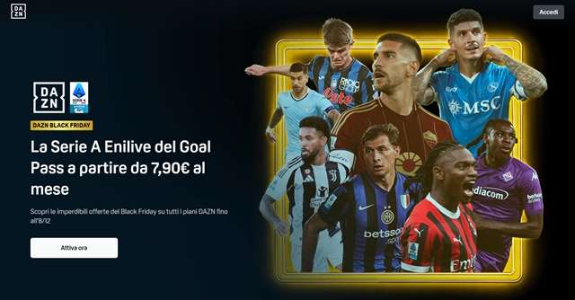 dazn black friday serie a