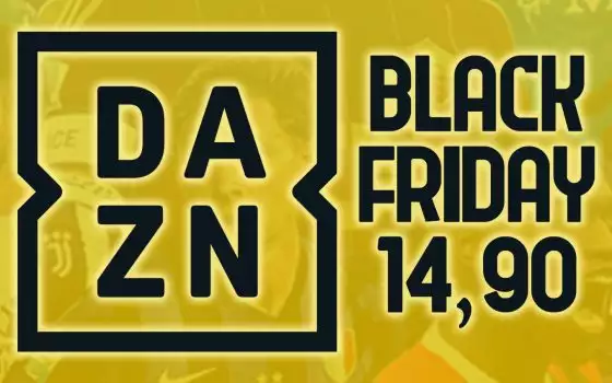 Il Black Friday di DAZN: Serie A a 14,90€, si parte con Milan-Juve