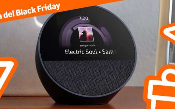 Echo Spot in offerta a -43%: la SVEGLIA del Black Friday