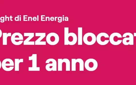 Enel Energia: prezzo bloccato per 1 anno e 50 euro di sconto