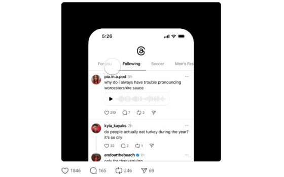 Threads lancia feed personalizzati mentre Bluesky decolla