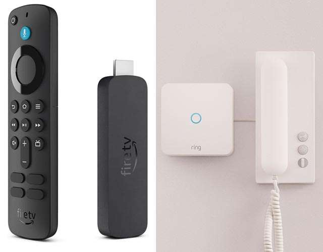 Fire TV Stick 4K e Ring Intercom