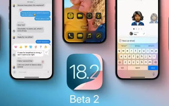 Apple rilascia iOS 18.2 beta 2 per gli sviluppatori