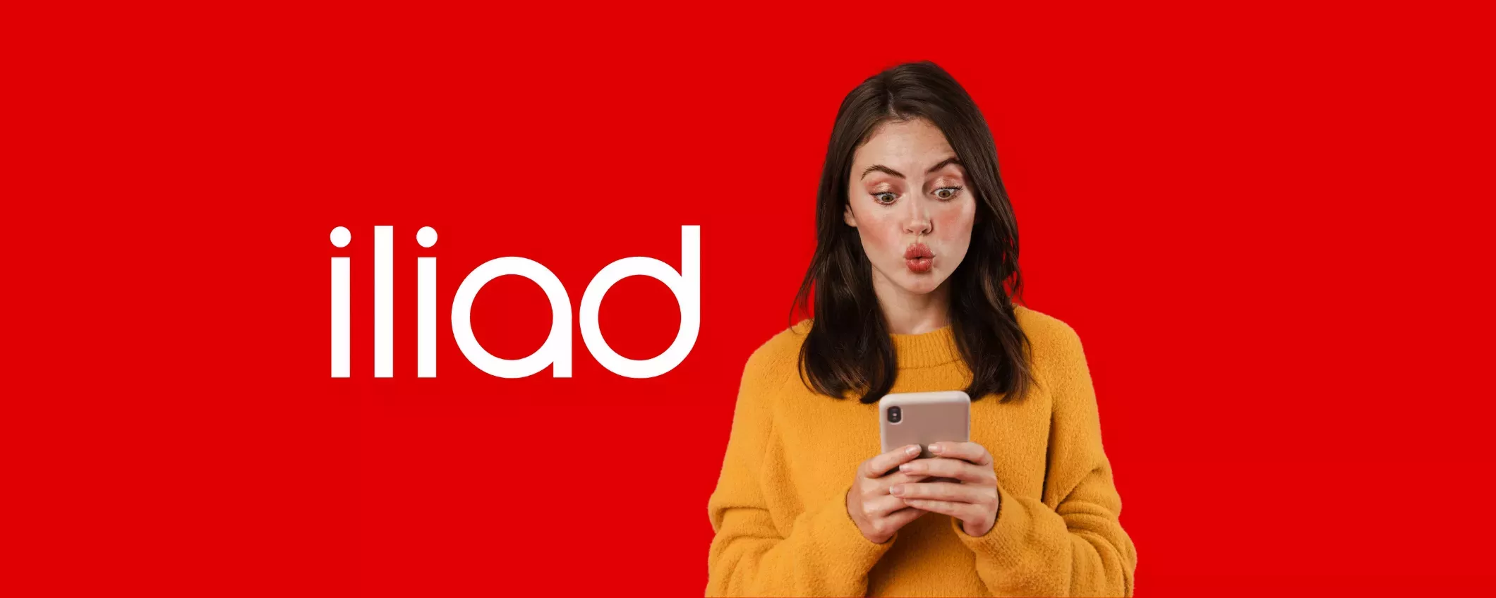 Iliad ti dà 180 GB in 5G + minuti e SMS illimitati a 9,99€ al mese