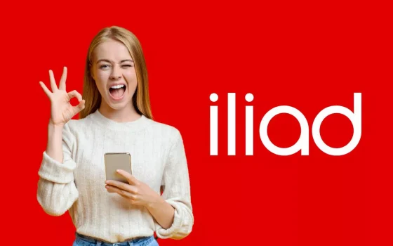 Iliad: 180 GB in 5G a meno di 10€ al mese per sempre