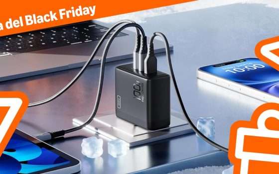 Black Friday: alimentatore INIU da 100 W in forte sconto (-35%)